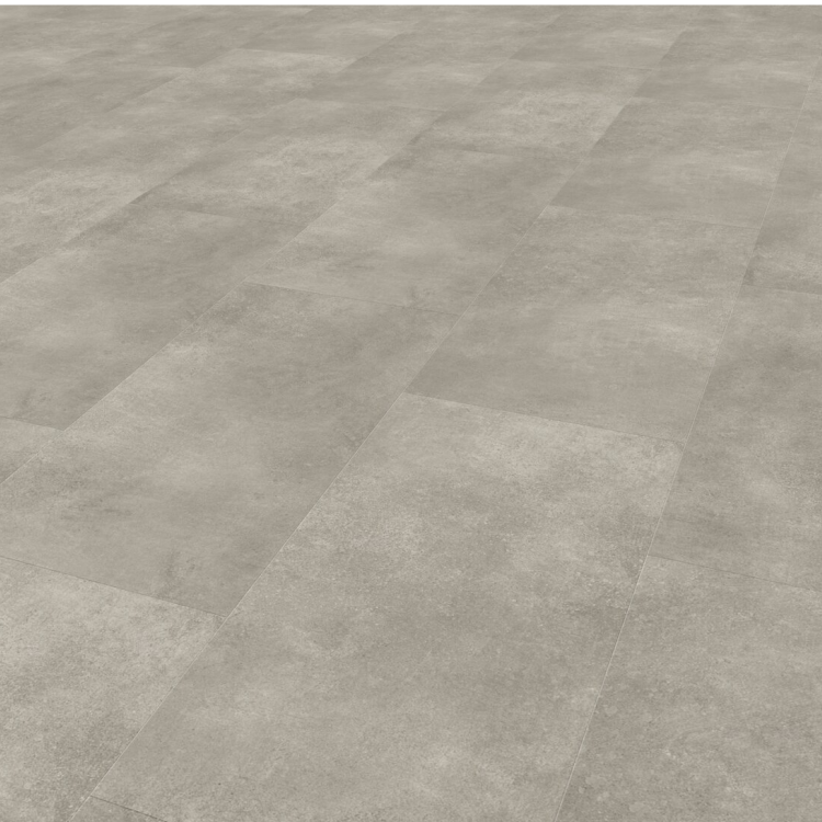 Dalle rectangulaire de sol PVC effet béton clipsable rock taupe Gerflor - 73 cm x 39.9 cm x 0.57 cm — vue 3