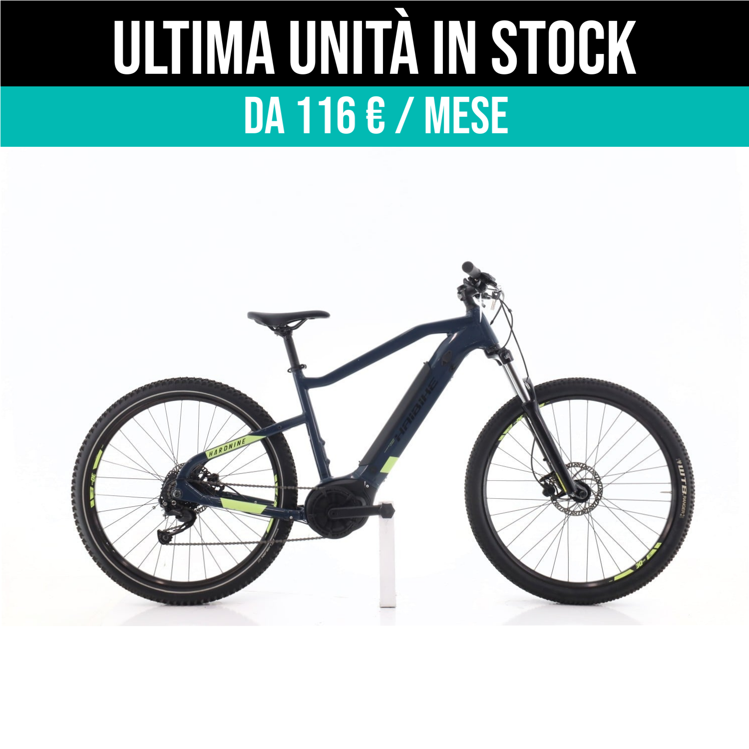 Haibike Hard Nine 5 taglia XL Semi-nuova