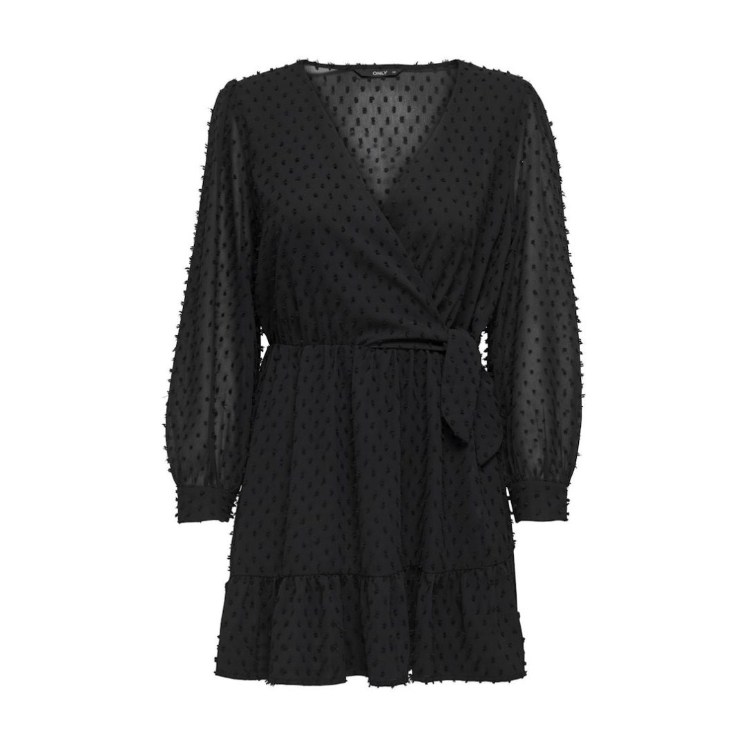 Only - Damen Kleid - Schwarz - Größe: S - bei Tara-M