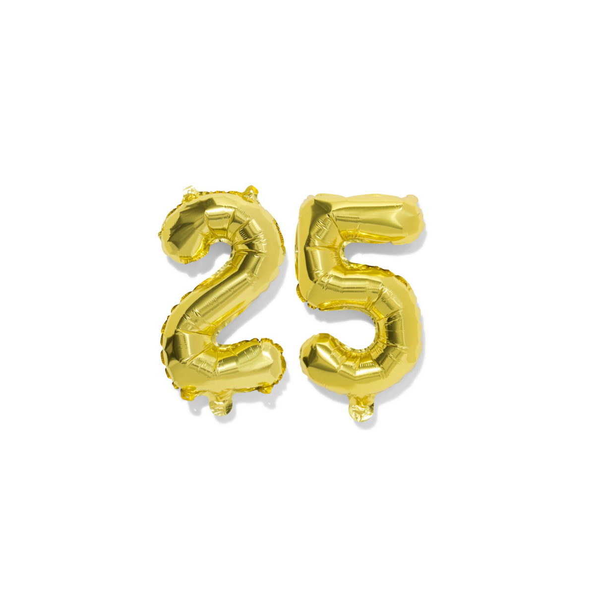 HEMA Folieballon getal 25 60cm goud (goud)