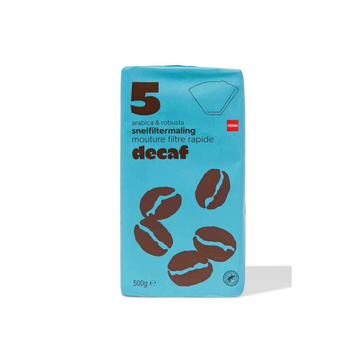 HEMA Filterkoffie decaf - 500 gram