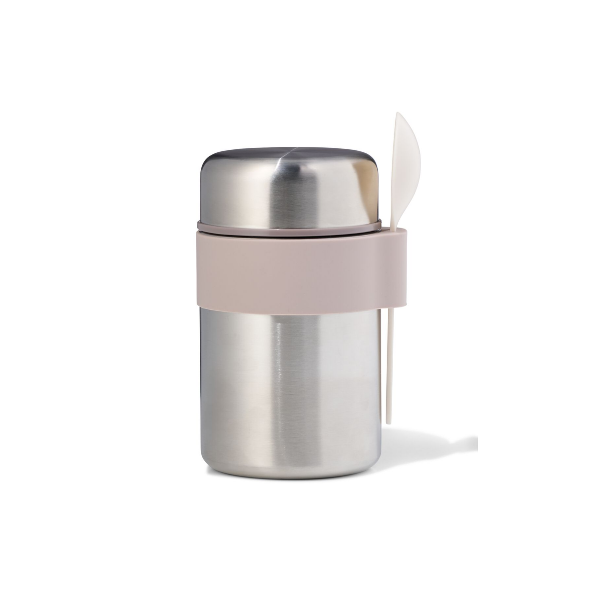 HEMA HEMA Voedselcontainer 450ml Rvs (grijs metallic)