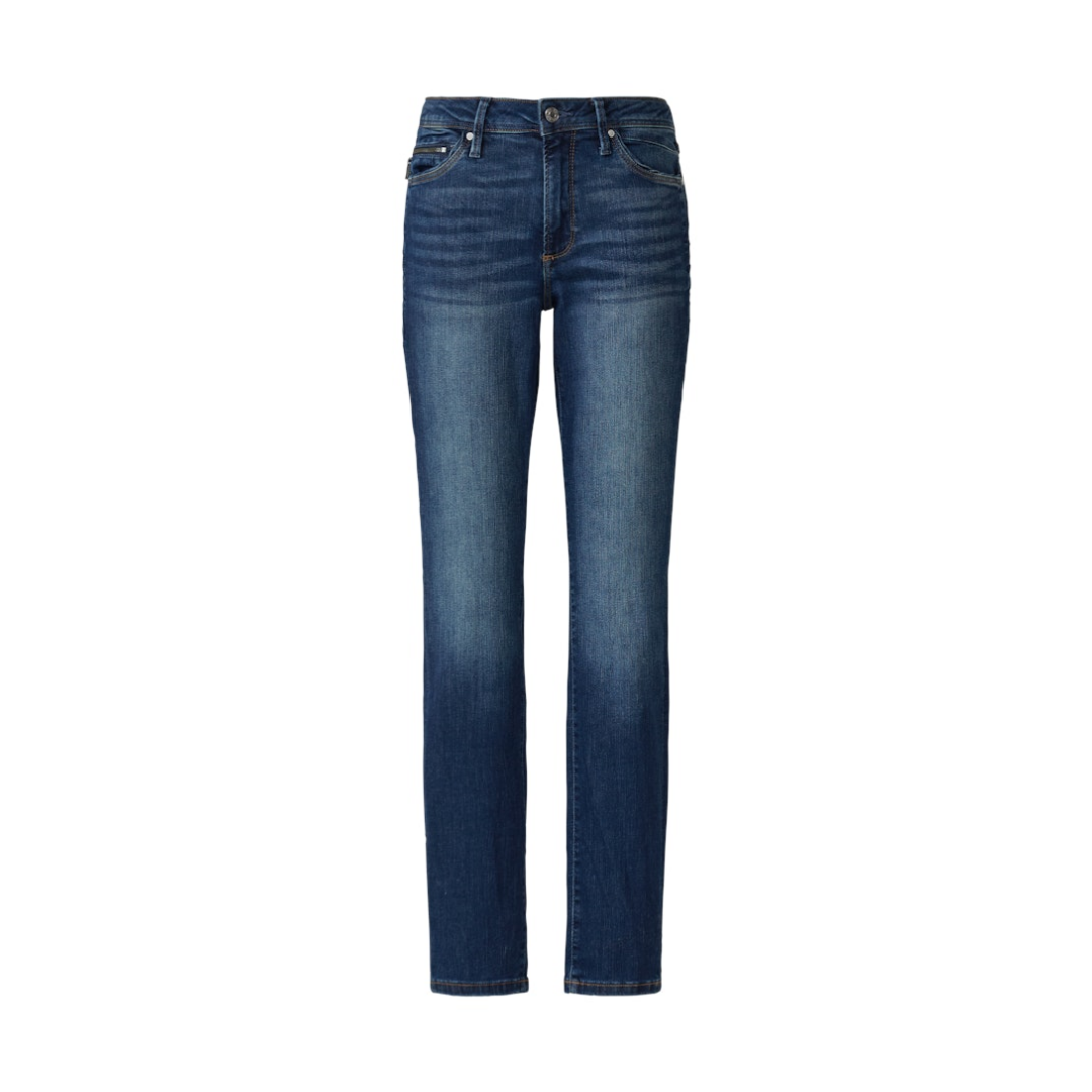 s.Oliver Jeans Slim Fit Mid Rise Blau