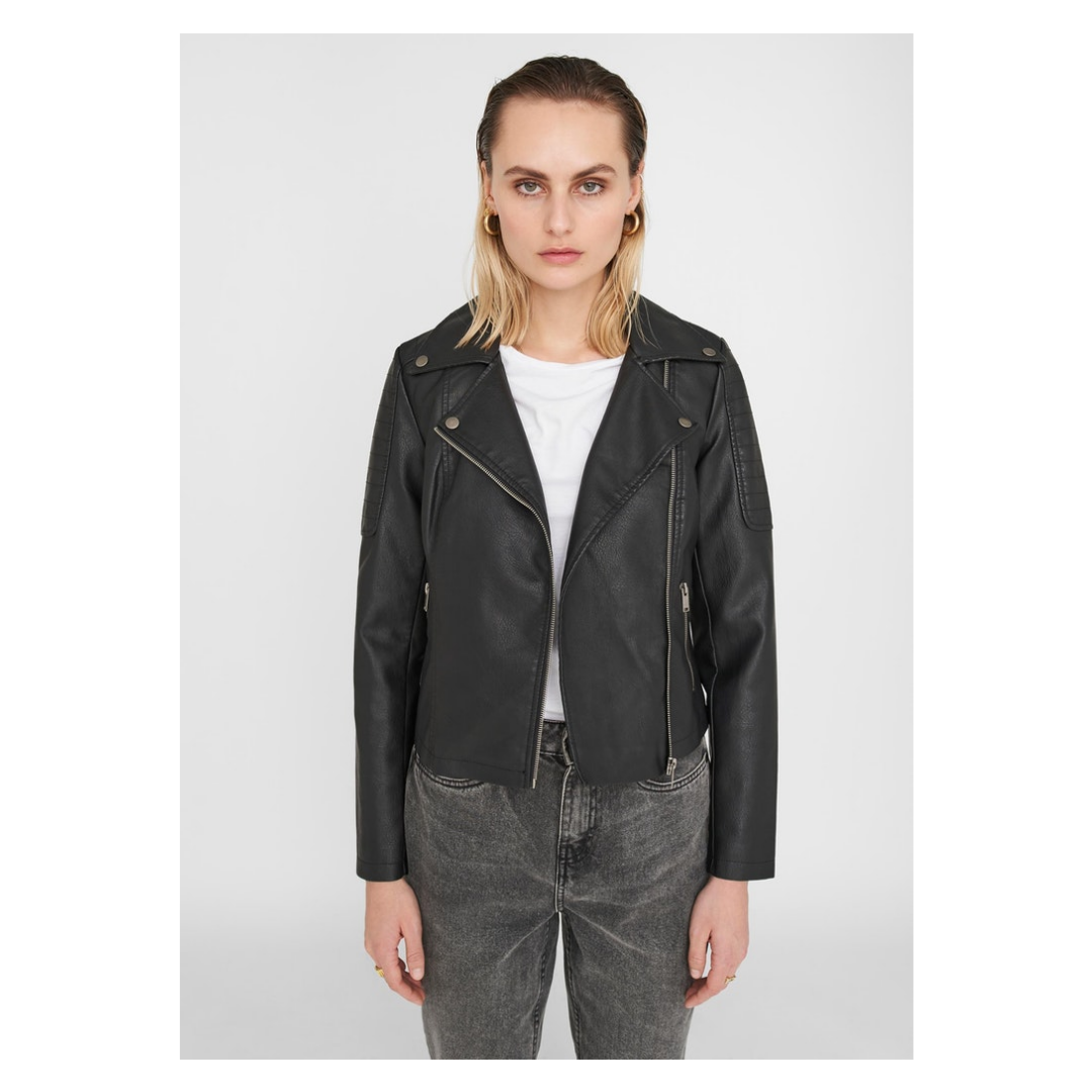 Noisy May - Damen Kurzjacke - Schwarz - Größe: XS - bei Tara-M