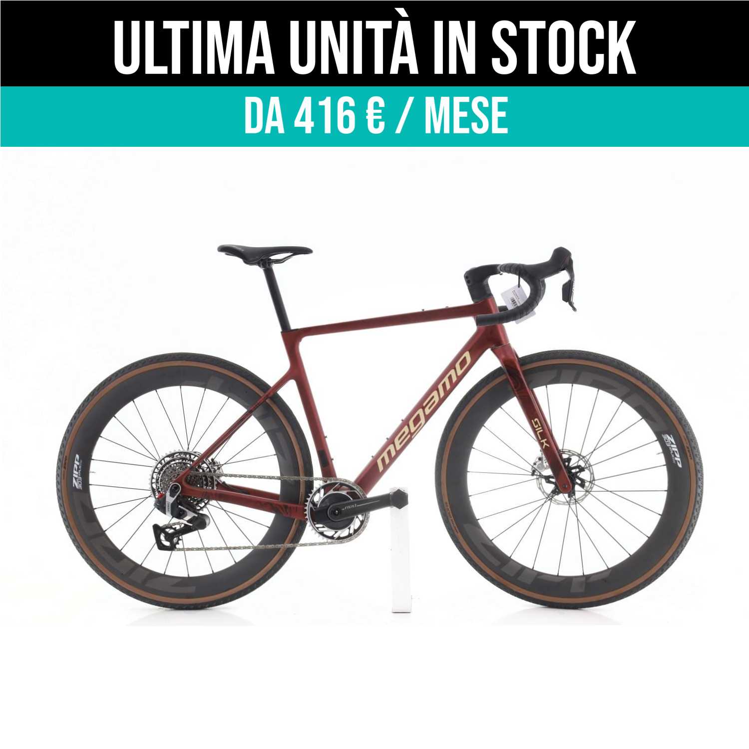 Megamo Silk SL AXS 13V taglia 54 Semi-nuova