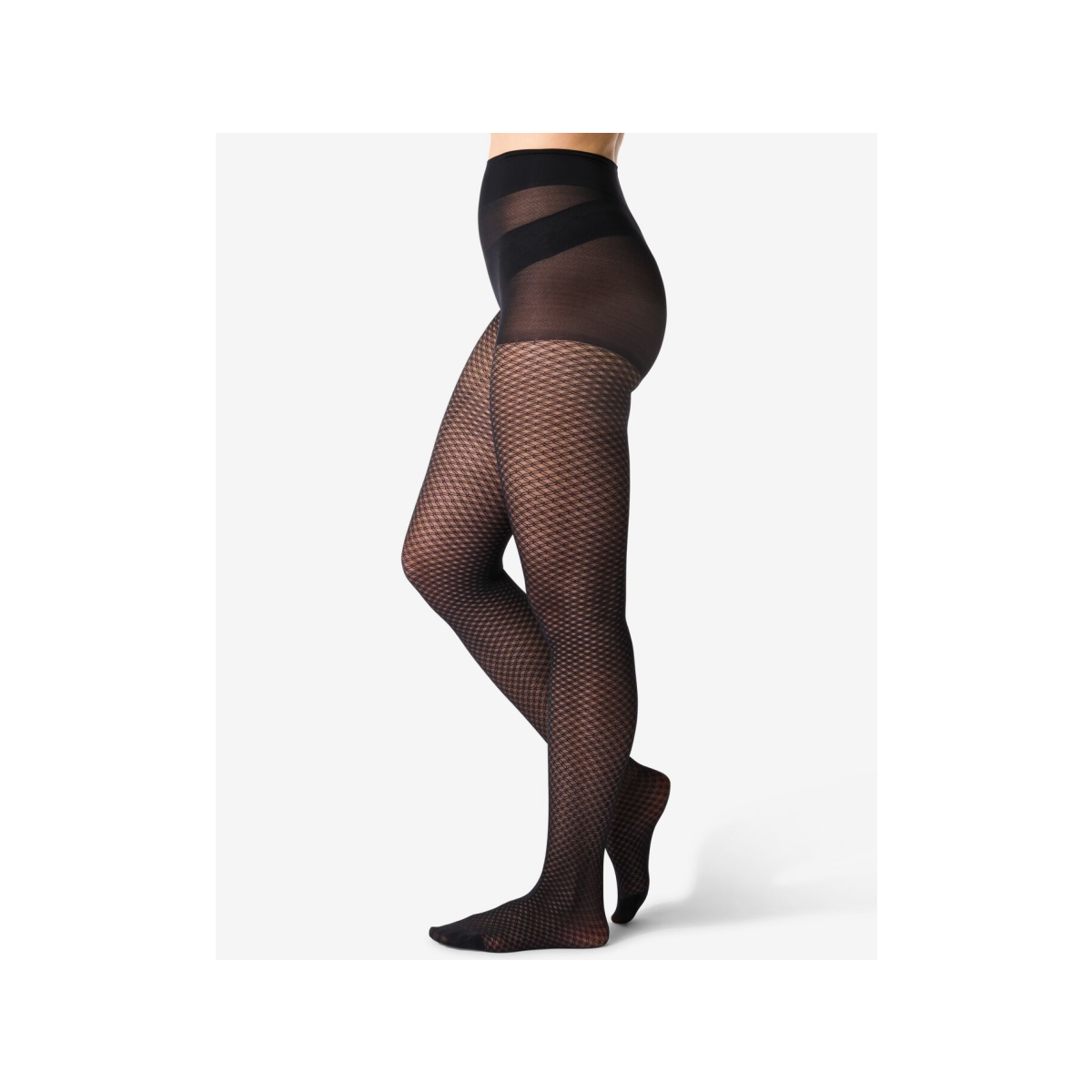 HEMA HEMA Fashion Panty Dessin Zwart (zwart)