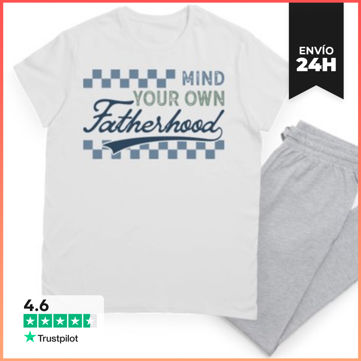 Pijama MIND YOUR OWN FATHERHOOD laTostadora