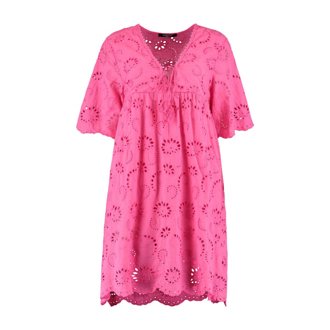 Zabaione - Damen Kleid - Rosa - Größe: M - bei Tara-M