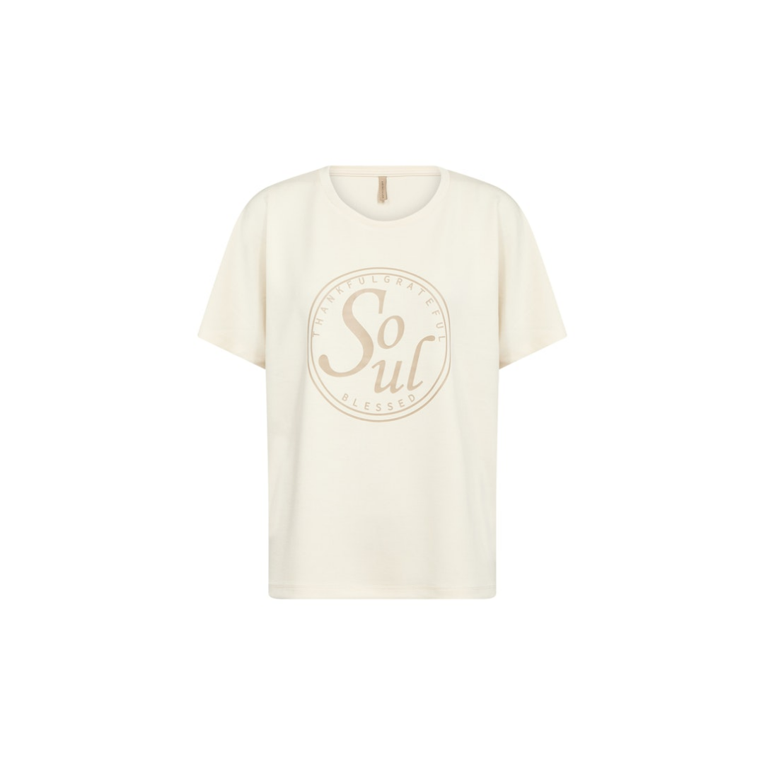 Soyaconcept - Damen T-Shirt - Weiß - Größe: S - bei Tara-M