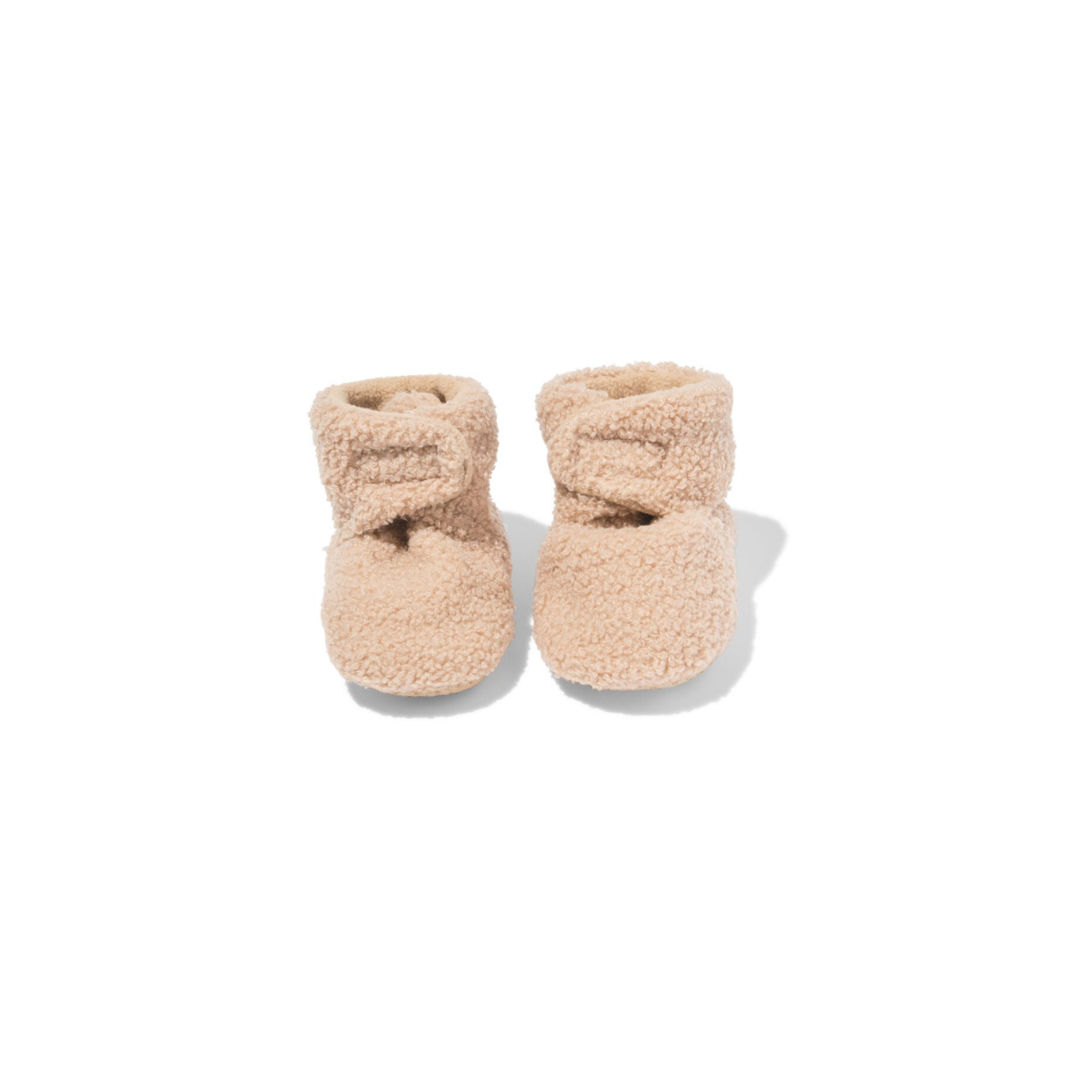 HEMA HEMA Newborn Sloffen Teddy Beige (beige)