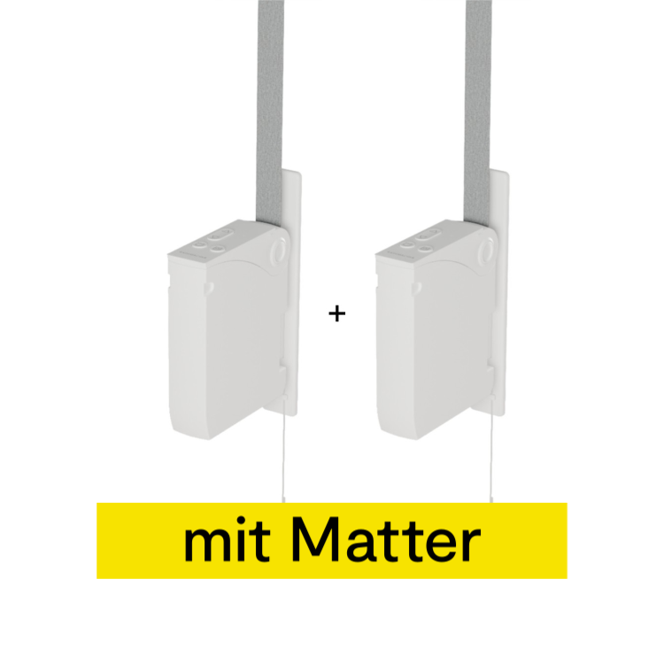 Rademacher Universal Gurtwickler smart - mit Matter, für Unter-/Aufputz - 2er-Set