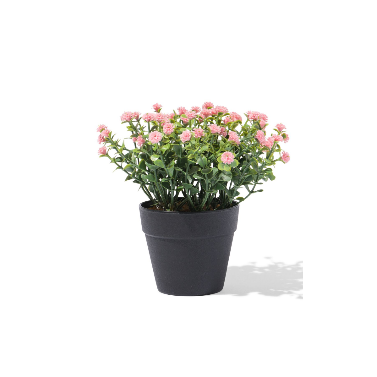 HEMA HEMA Kunstplant ⌀10x10cm Rechtop Bloemetjes (groen)