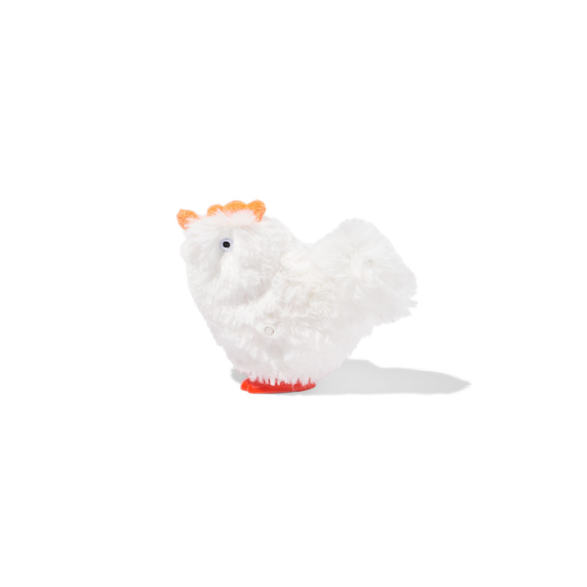 HEMA Speelknuffeltje opwindbaar kip 13x10.5x5.5cm