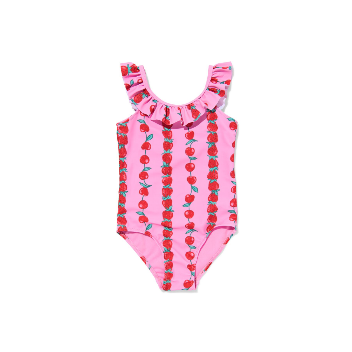 HEMA Kinderbadpak fruit roze (roze)