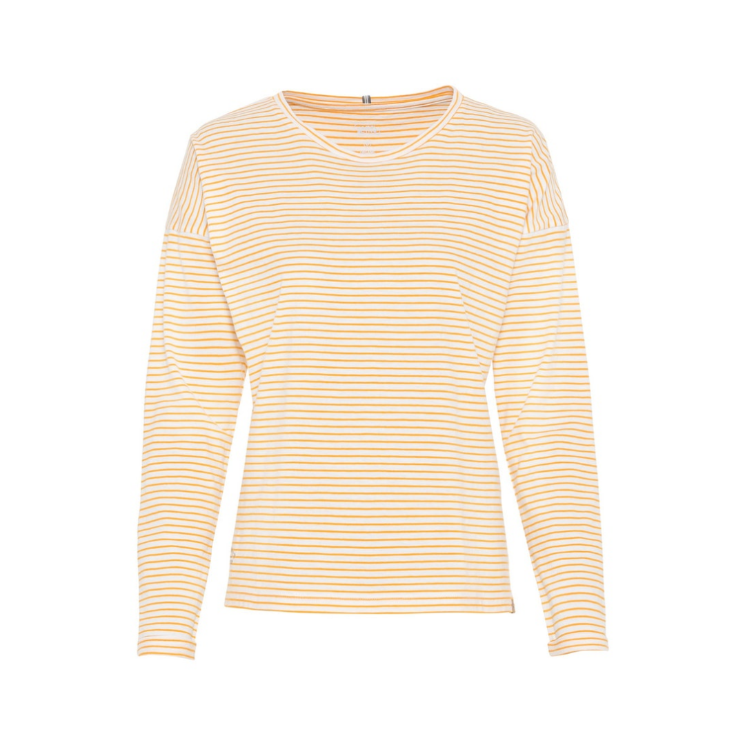 Camel Active - Damen Langarmshirt - Orange - Größe: L - bei Tara-M