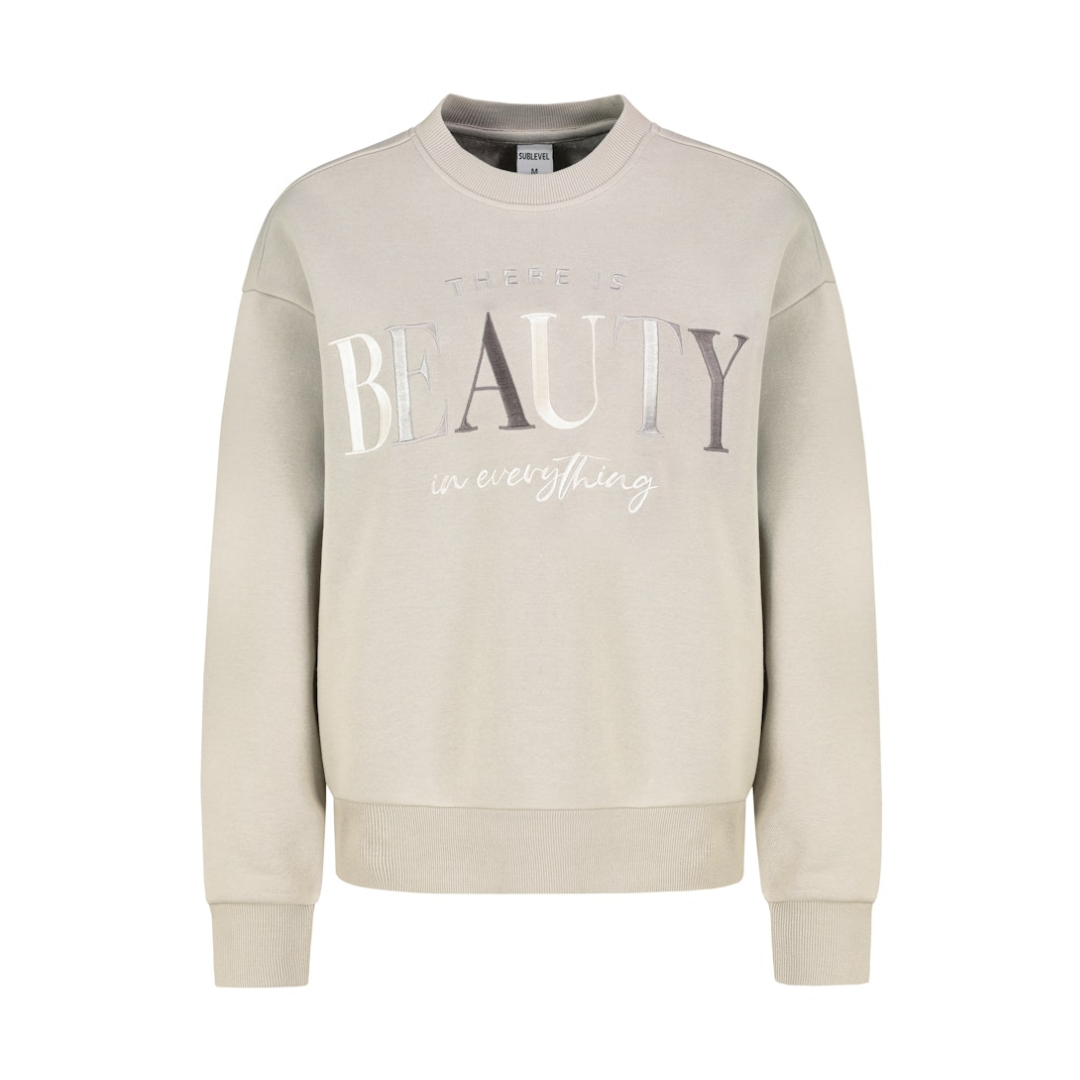Eight 2 Nine - Damen Sweatshirt - Weiß - Größe: S - bei Tara-M