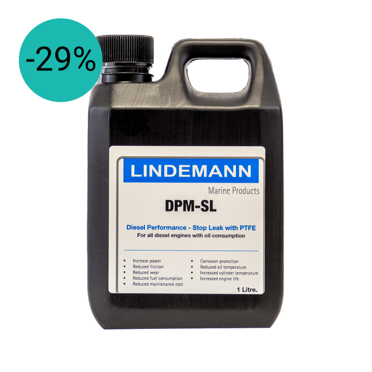 Lindemann DPM-SL / vrachtwagen en scheepsvaart engine stop leak additief | Dutch Performance Products