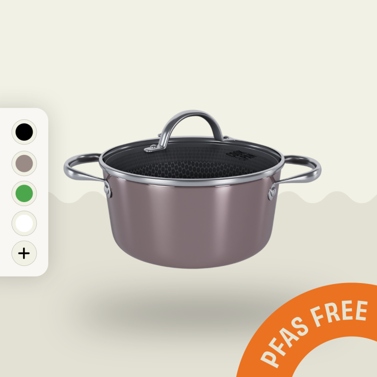 Cook&Pan Taupe of Mind Honey Soeppan 24 cm