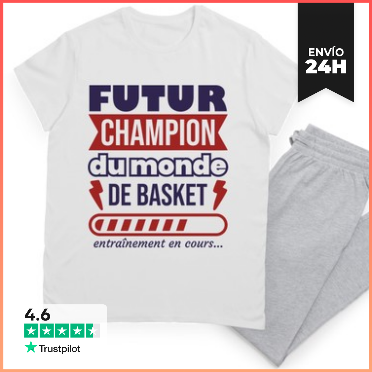Pijama futuro campeón mundial de baloncesto laTostadora