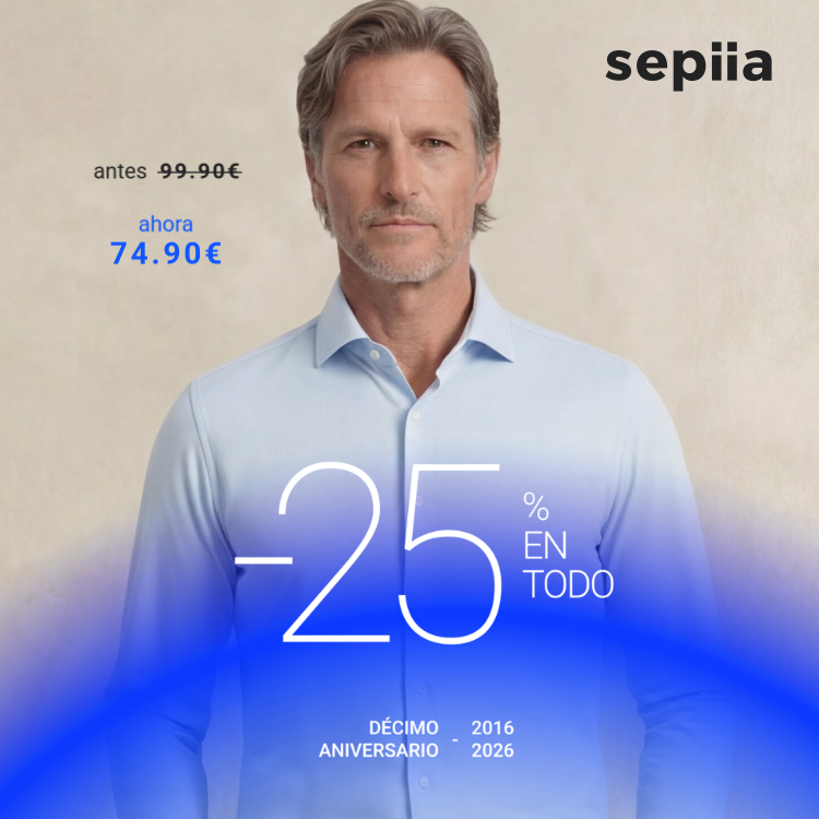 Camisa de vestir hombre azul celeste regular