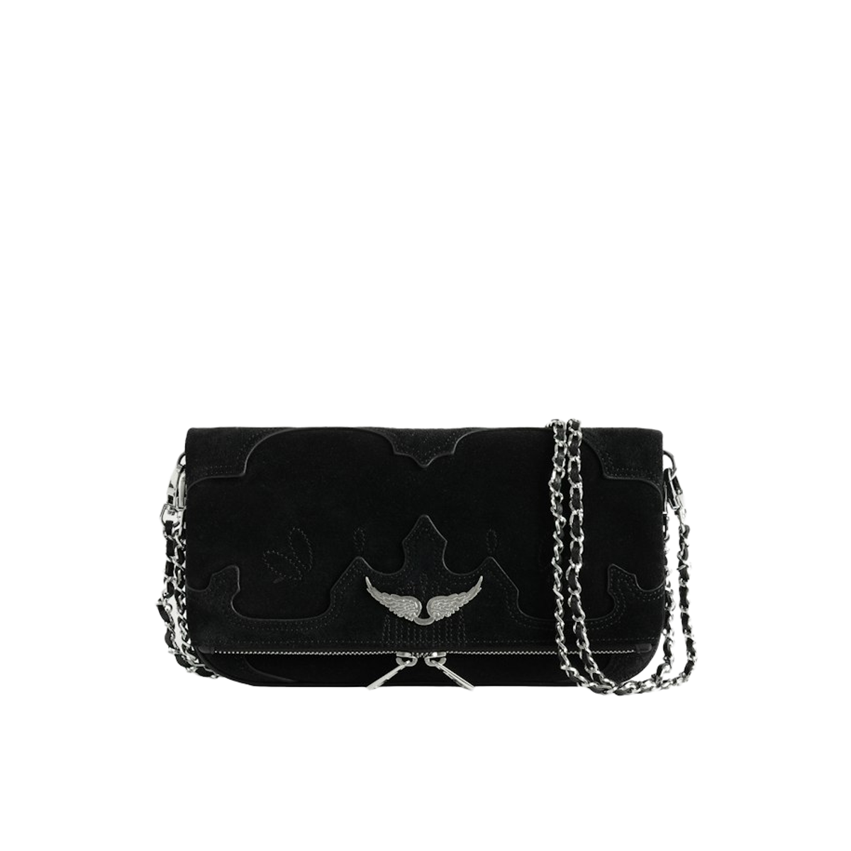 Zadig & Voltaire Donna Nero Pochette Rock Western