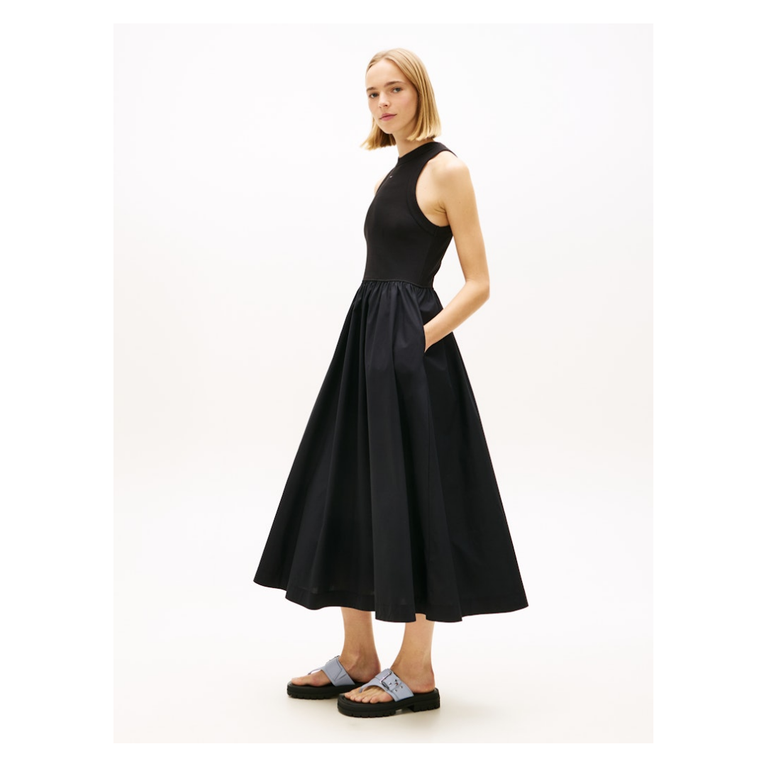 Tommy Jeans - Damen Kleid - Schwarz - Größe: M - bei Tara-M