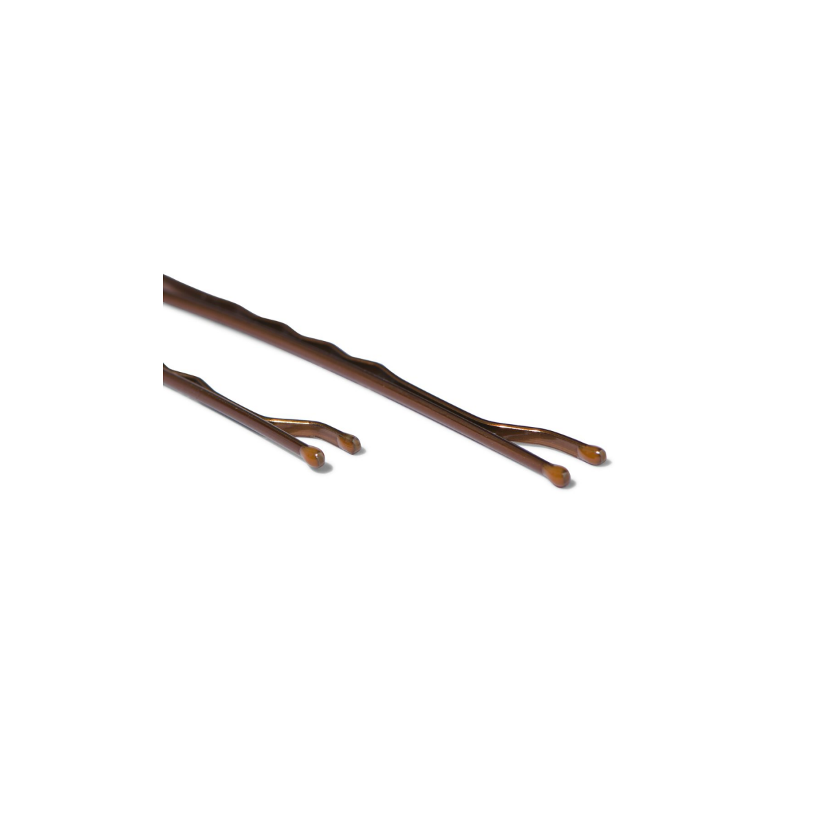 HEMA HEMA Haarschuifjes Bruin - 30 Stuks (bruin)