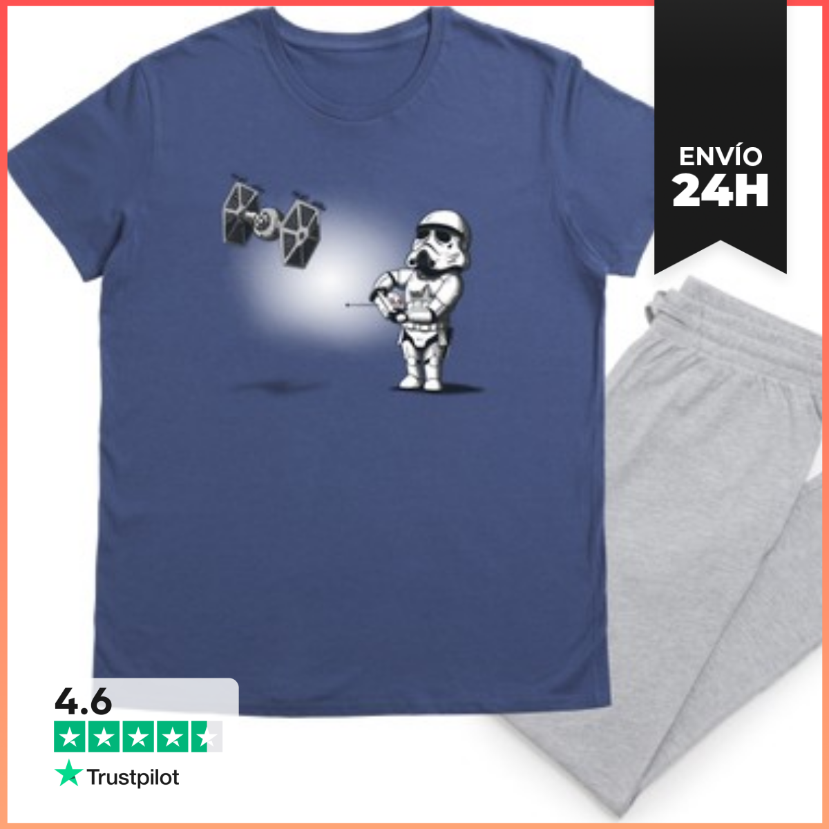 Pijama Drone Starfighter LaTostadora
