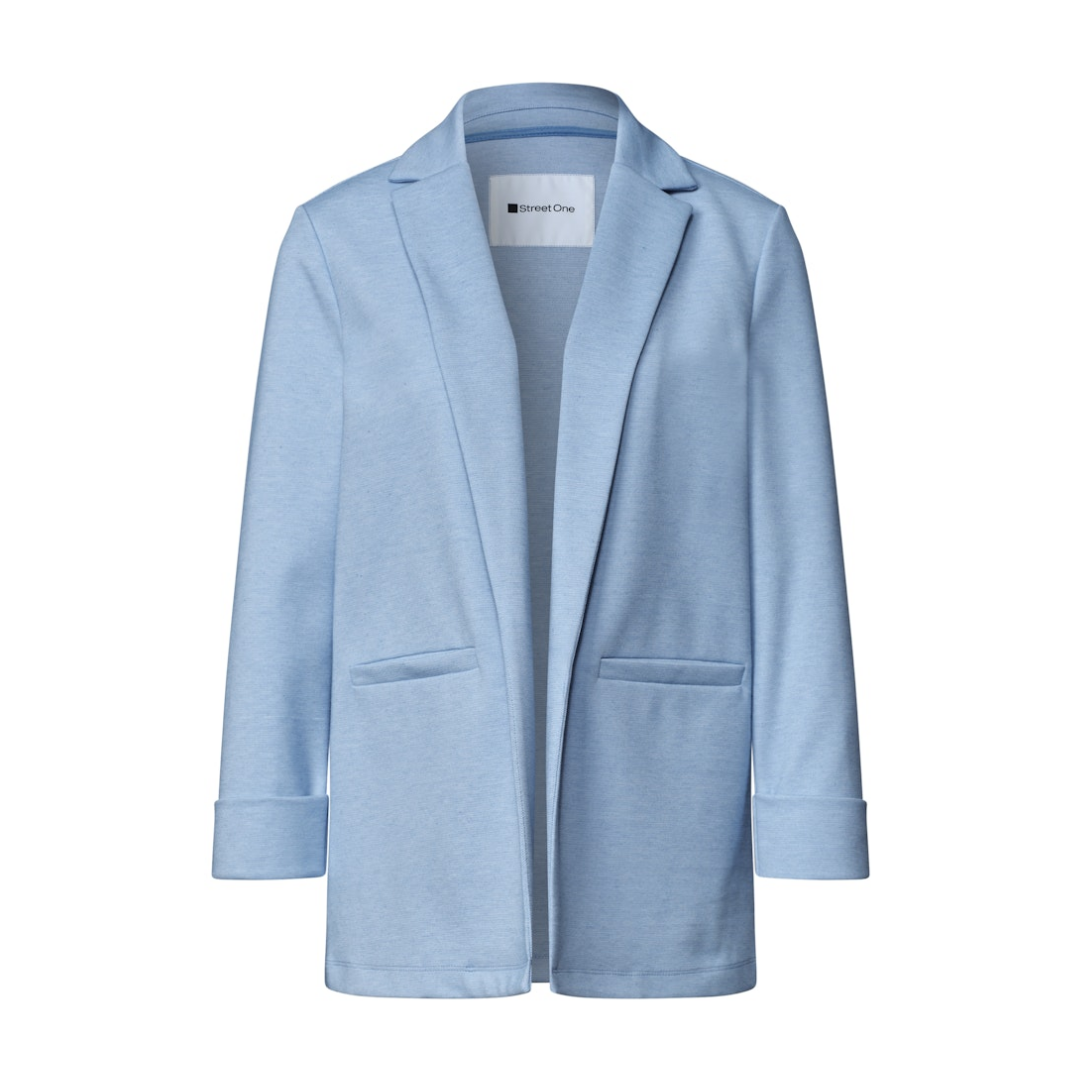 Street One - Damen Blazer - Blau - Größe: 38 - bei Tara-M