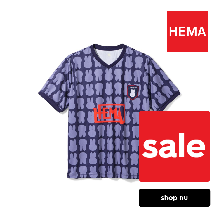 HEMA Nijntje voetbalshirt voor volwassenen blauw (blauw)