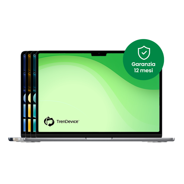 MacBook Air 15 M3 2024 512 GB Colore a sorpresa A 8 GB CPU 8-core - GPU 10 Core Ricondizionato