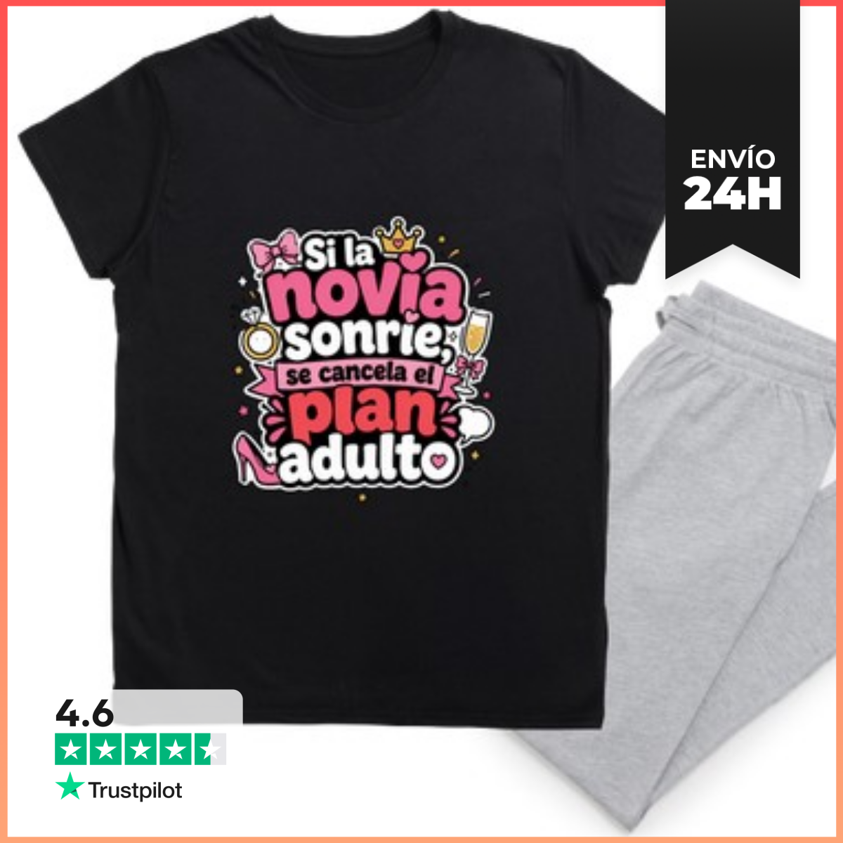 Pijama Si La Novia Sonríe, Se Cancela El Plan Adulto LaTostadora