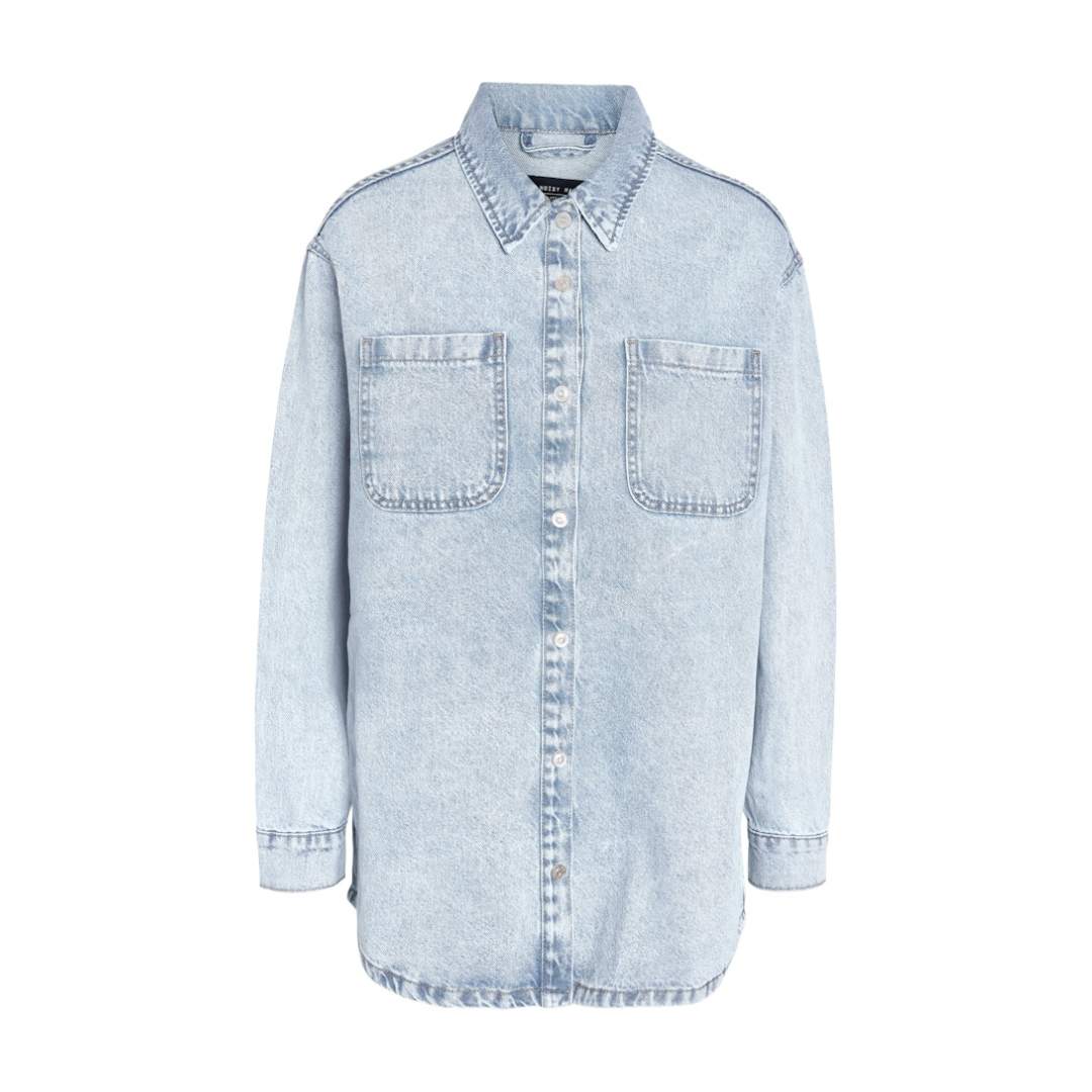 Noisy May - Damen Langarmbluse - Blau - Größe: XL - bei Tara-M