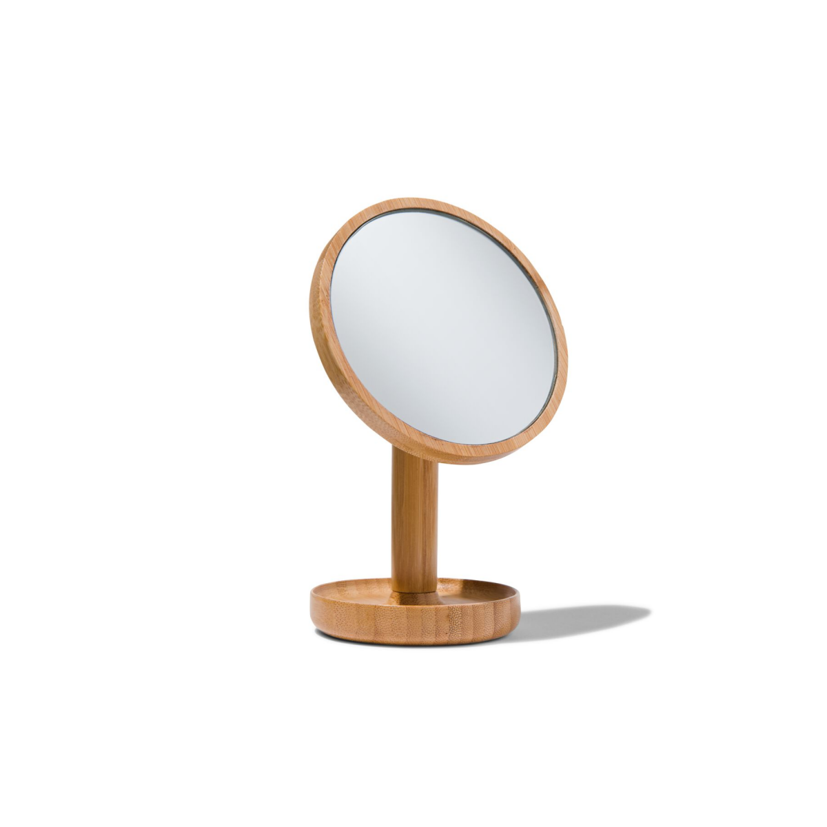 HEMA HEMA Spiegel Voor Make-up Organizer 16x8.5cm (bruin)