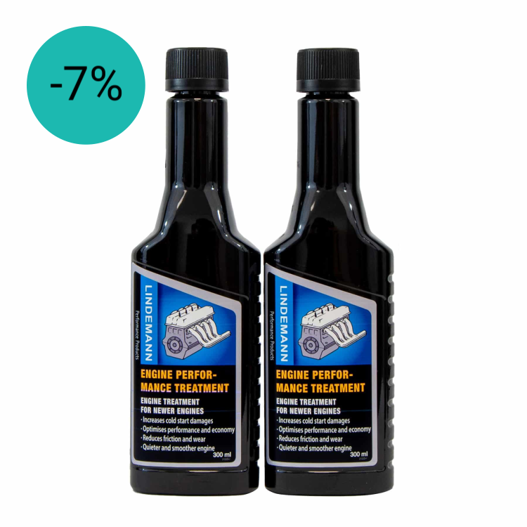 2-Pack Lindemann Engine Performance Treatment / Olie Toevoeging / Motor Protector / Teflon toevoeging | Dutch Performance Products