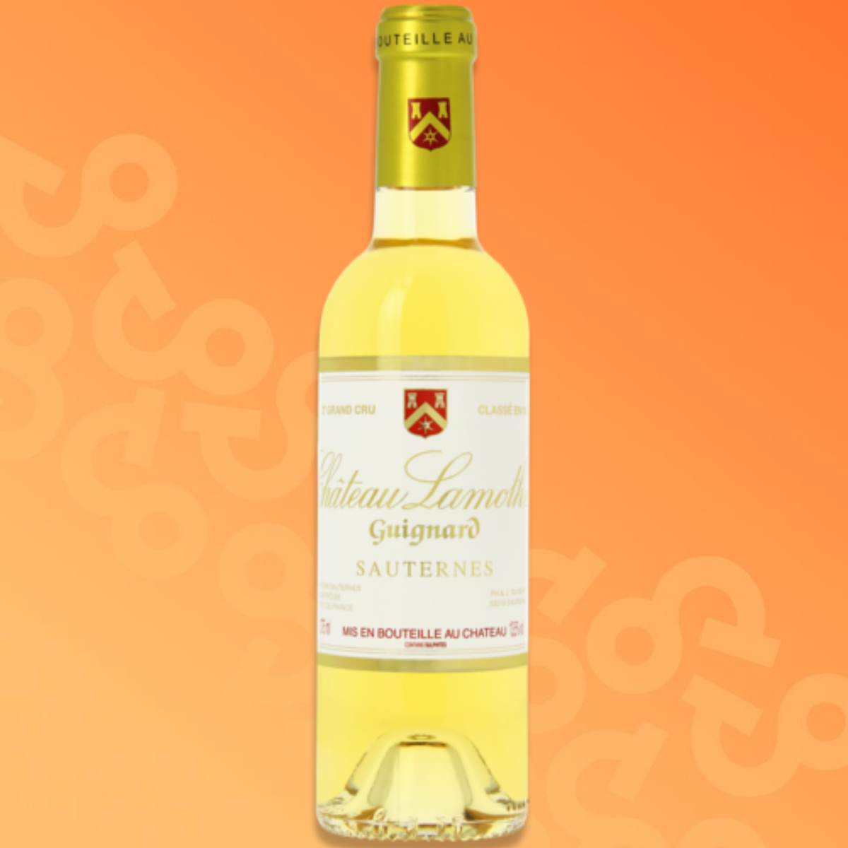 Bottle of Château Lamothe Guignard Sauternes 37.5 cl