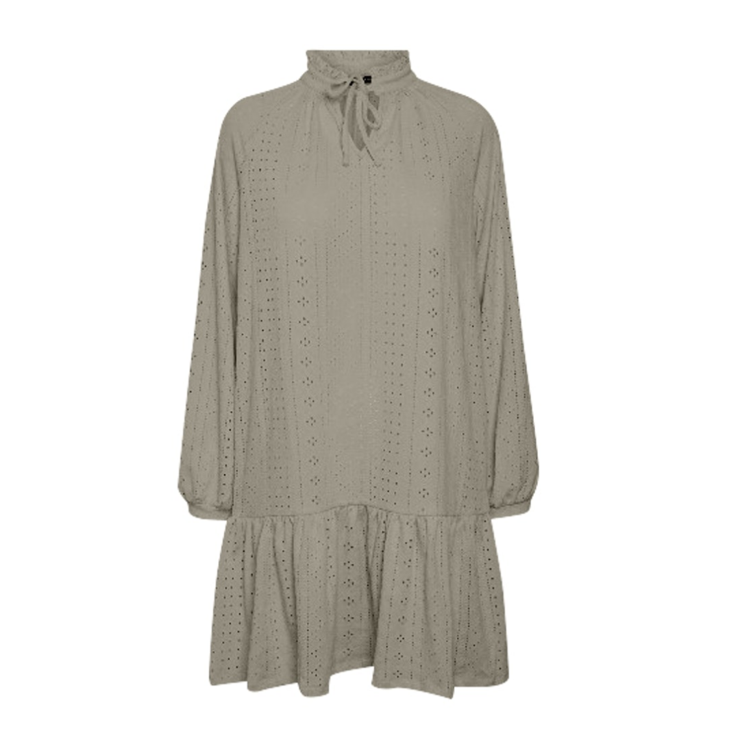 Vero Moda - Damen Kleid - Beige - Größe: XS - bei Tara-M