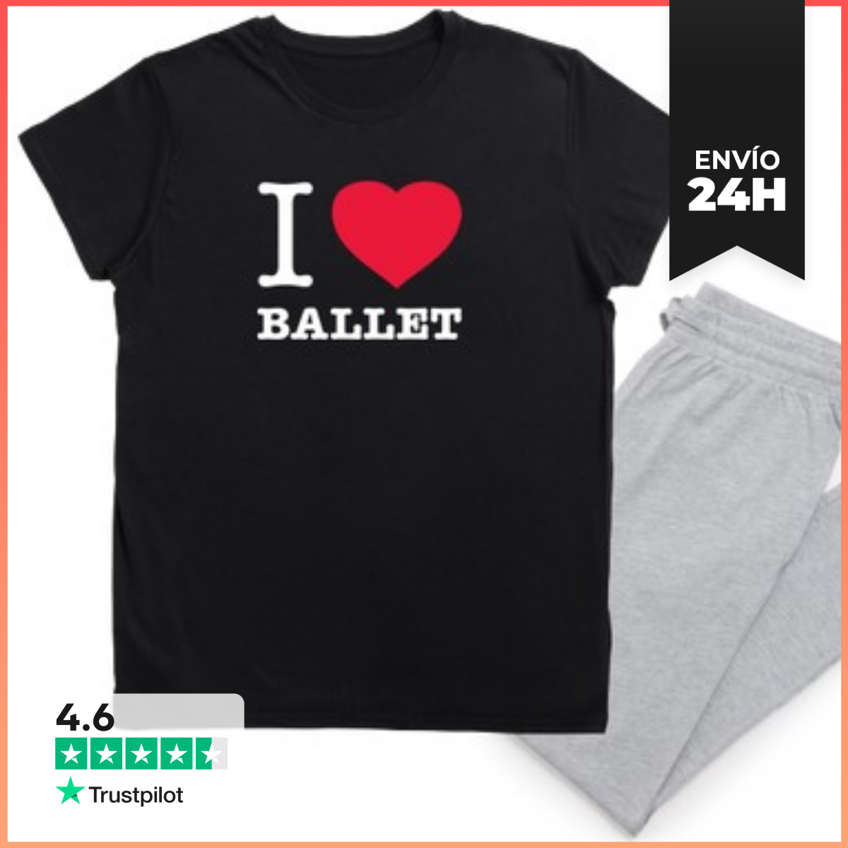 Pijama Me Encanta El Ballet LaTostadora