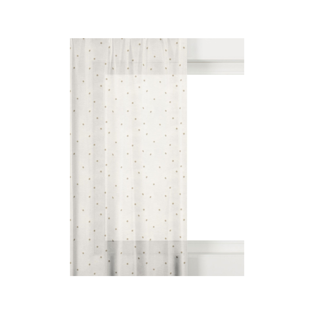 HEMA Gordijnstof Axel wit (wit)