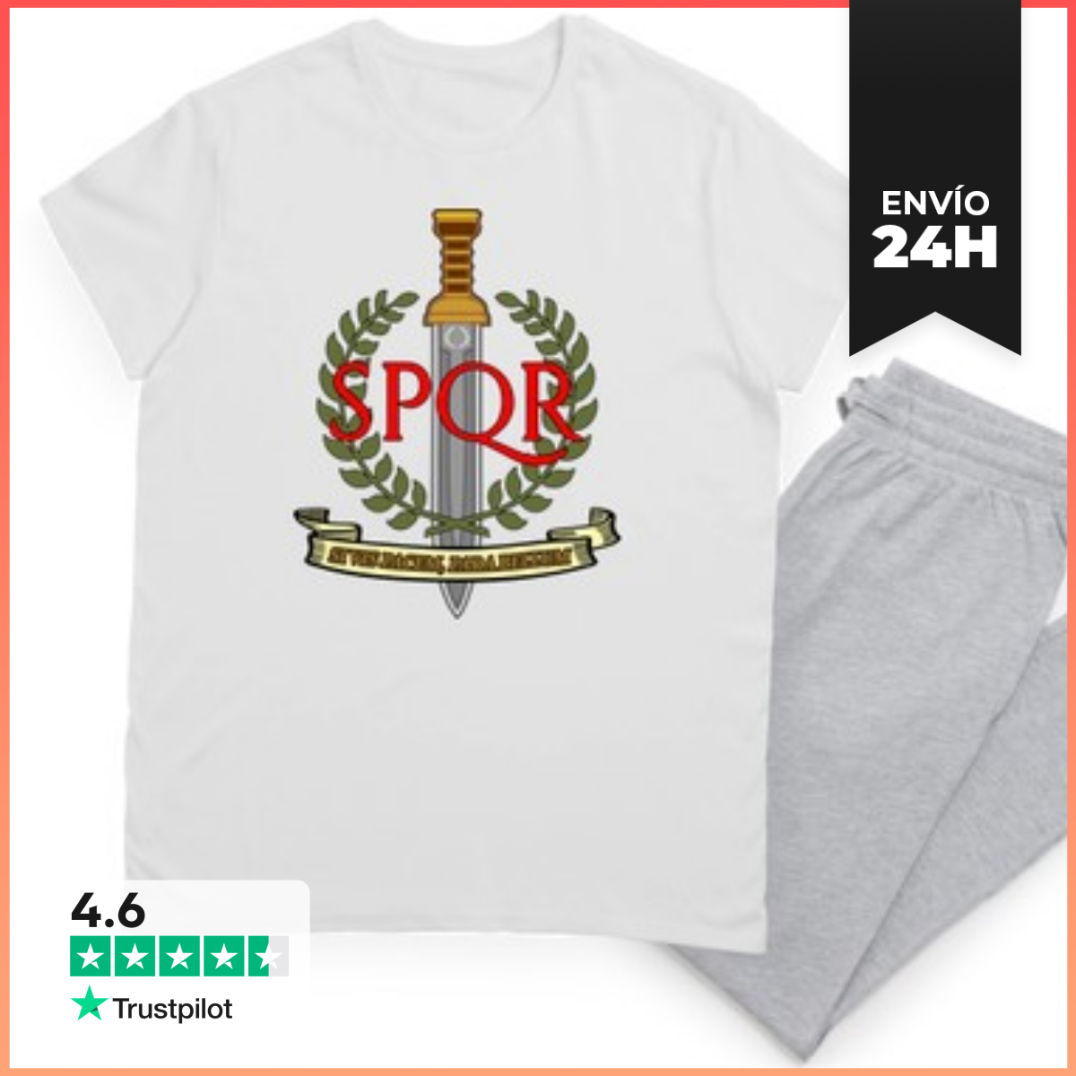 Pijama Si Vis Pacem, Para Bellum - SPQR LaTostadora