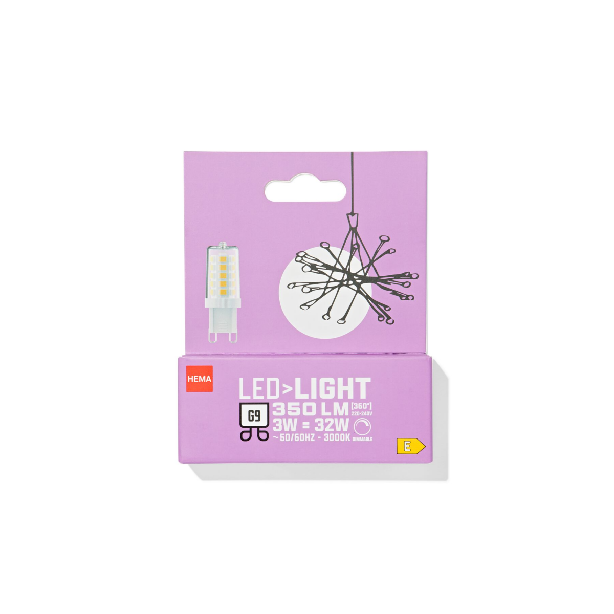 HEMA HEMA Led G9 2.5W 350lm Dim