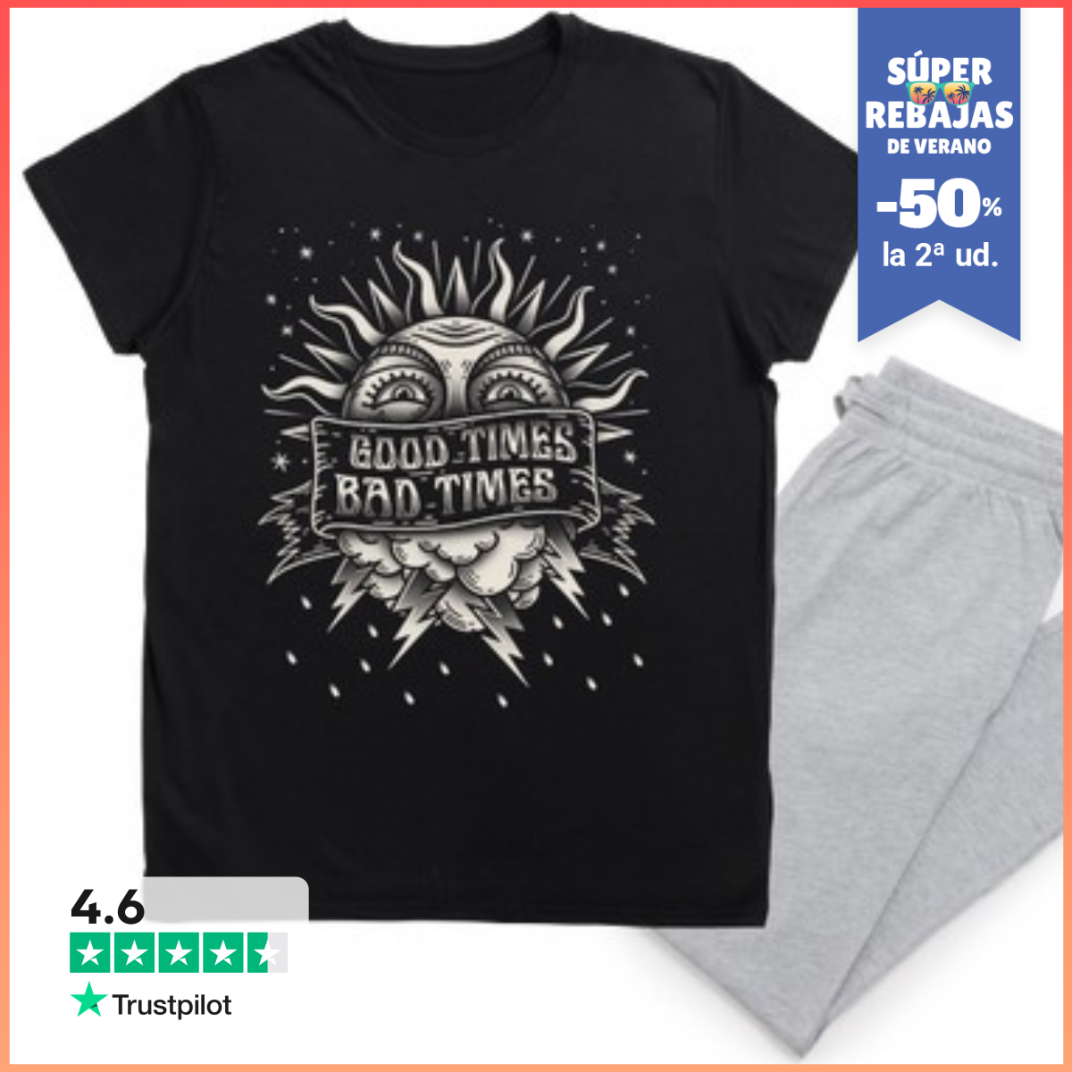 Pijama Good Times Bad Times II LaTostadora