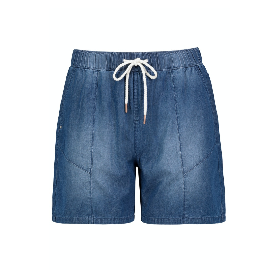 Eight 2 Nine - Damen Kurzshorts - Blau - Größe: XS - bei Tara-M