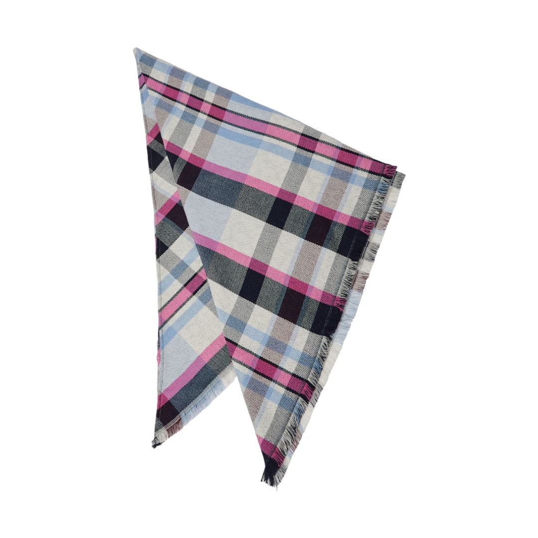 s.Oliver Schal Dreieckstuch All-Over-Print Beige