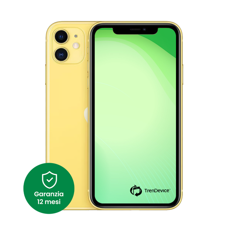 iPhone 11 64 GB Giallo B Ricondizionato