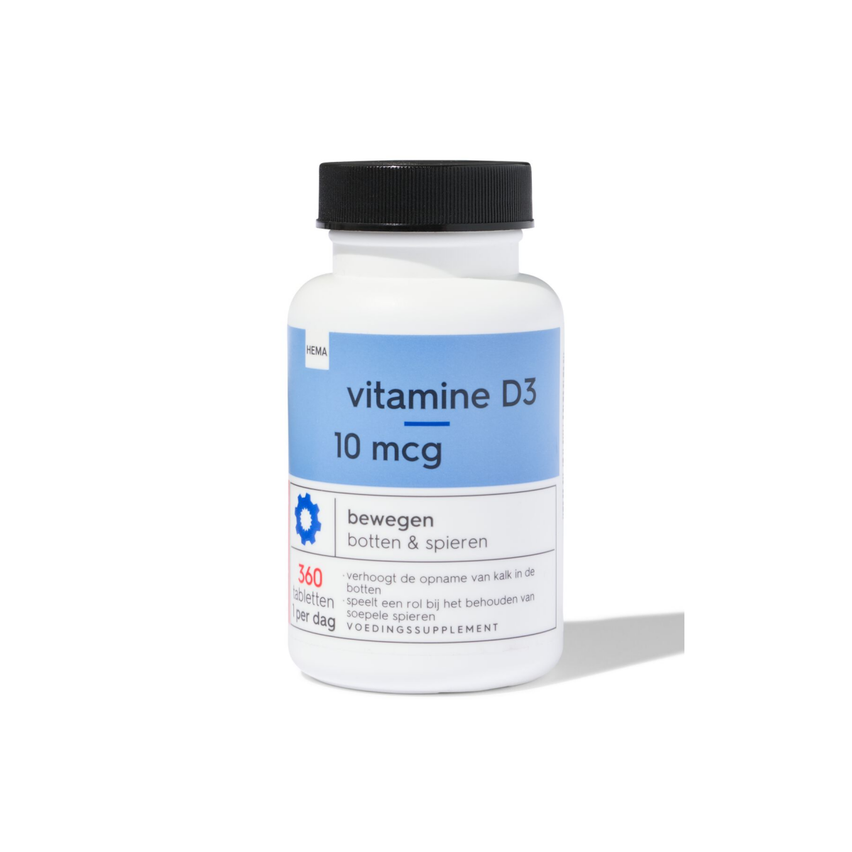 HEMA Vitamine D3 10mcg - 360
