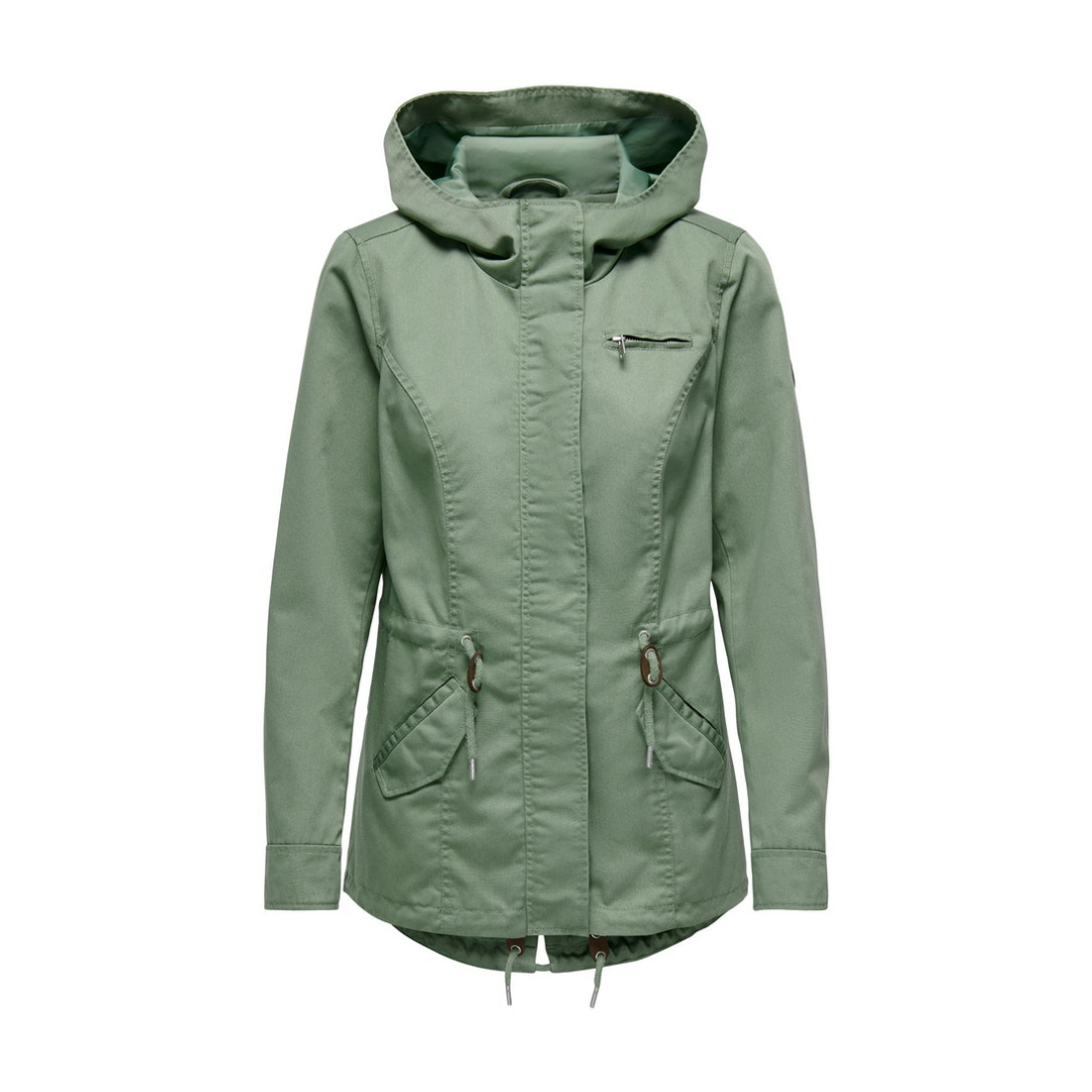 Only - Damen Kurzjacke - Grün - Größe: XS - bei Tara-M