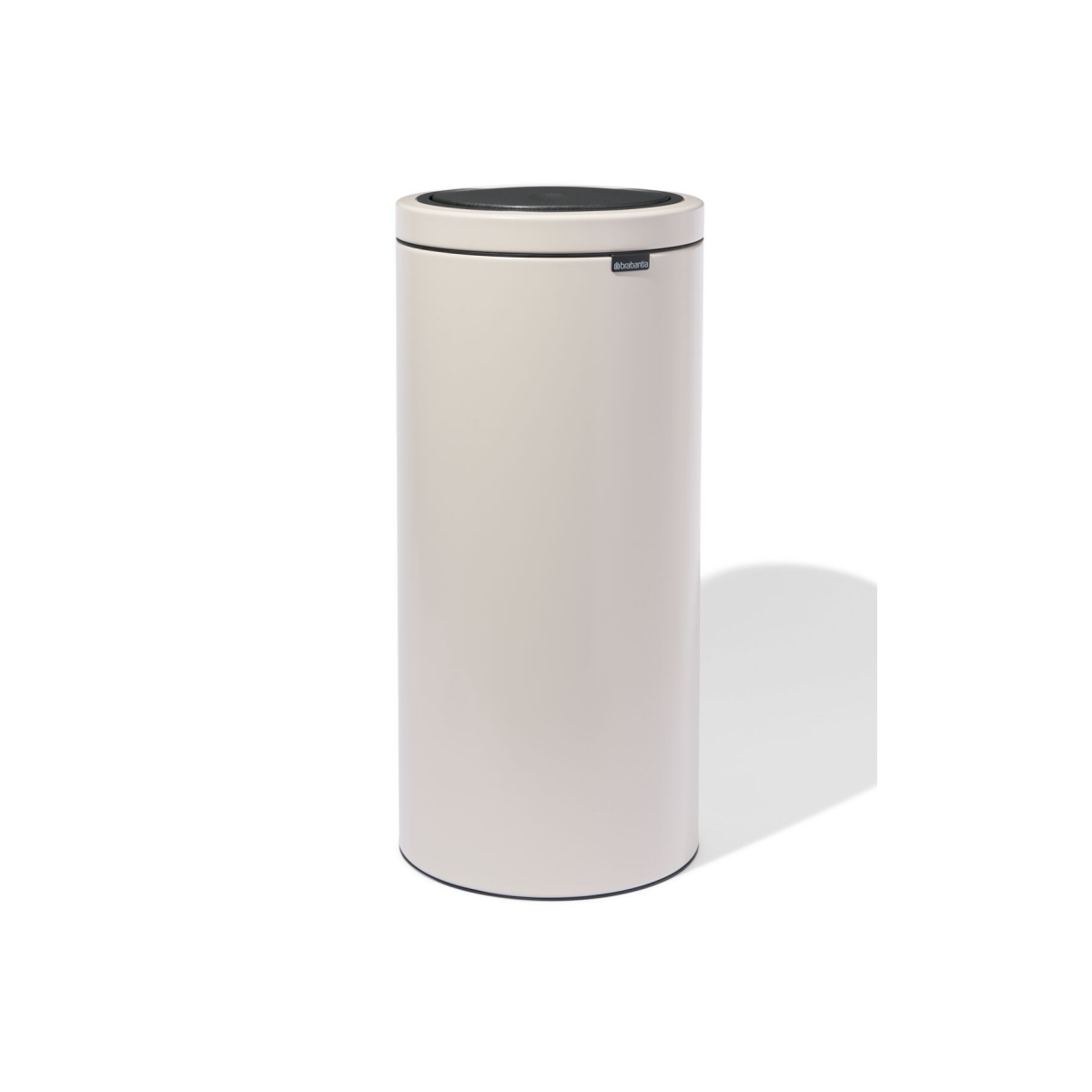 HEMA Brabantia Touch Bin Flat Top prullenbak 30L Soft Beige - beige (beige)