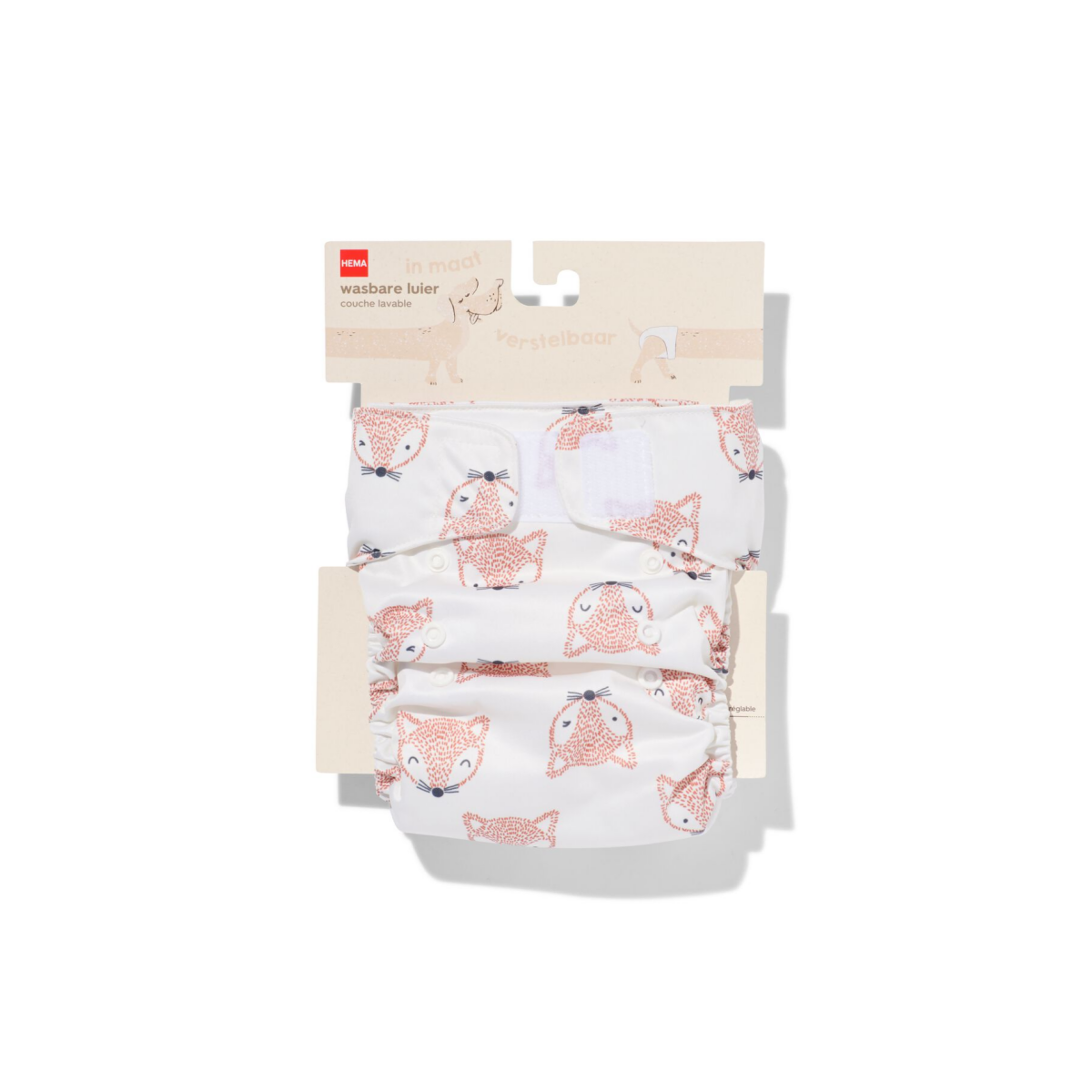 HEMA Wasbare luier vos