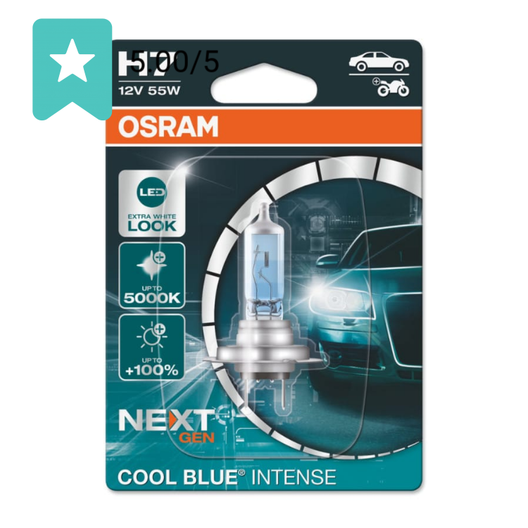 Osram Cool Blue Intense NextGen H7 12V/55W - 64210cbn | Dutch Performance Products